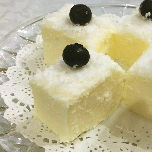 冰冰凉的椰奶雪花糕