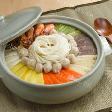 营养的海鲜丸子白菜汤
