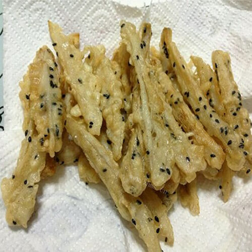 酥香炸藕条