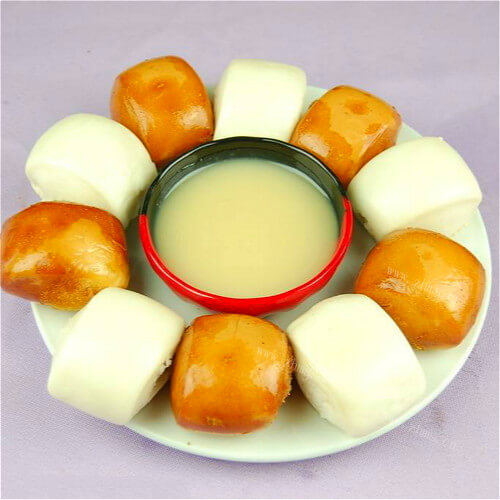 美味的金银小馒头