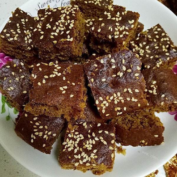 美味烤箱版红枣糕