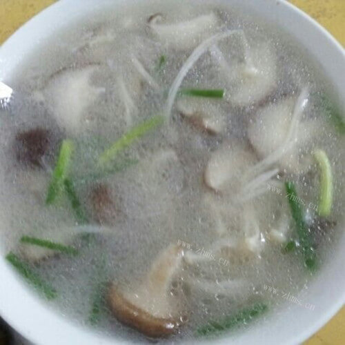 营养的香菇汤