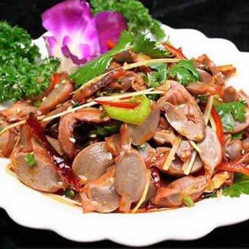 凉拌鸡胗