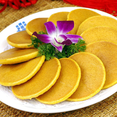 煎玉米山药饼