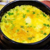 韩式美食韩国石锅鸡蛋羹