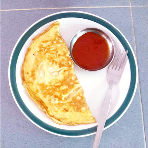 美味的蛋包玉米