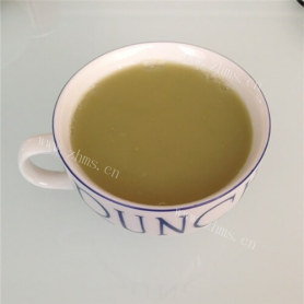 醇香的抹茶豆浆奶茶