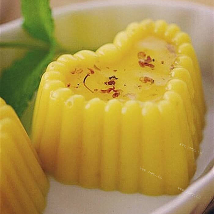 美味的水晶南瓜粽