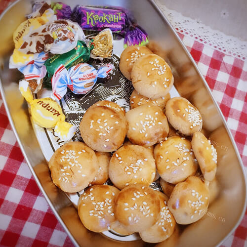 记忆中的黄油海苔肉松饼干