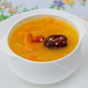 养颜南瓜红枣小米粥