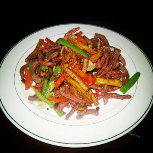 美味孜然卤小肠