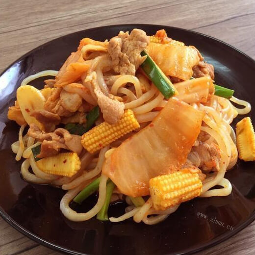 简单美味的韩式泡菜猪肉