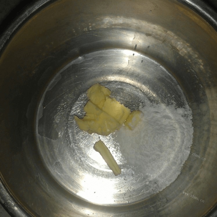 诱人的巧克力杏仁饼干做法图解3)