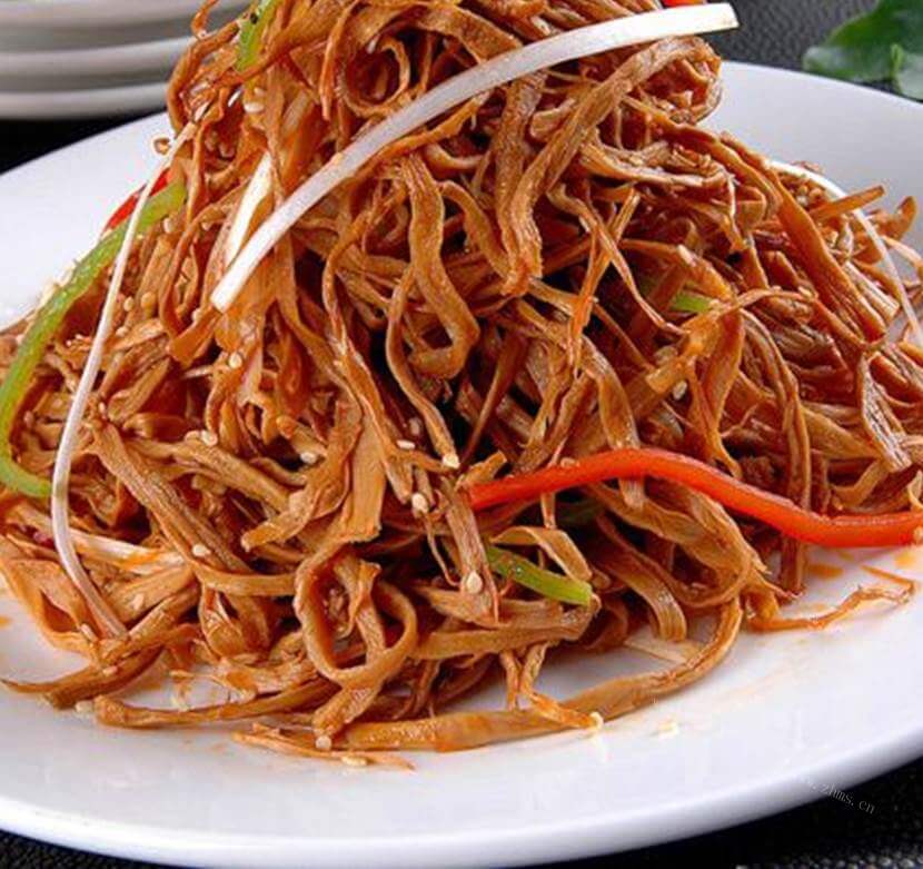 好吃的麻辣笋干