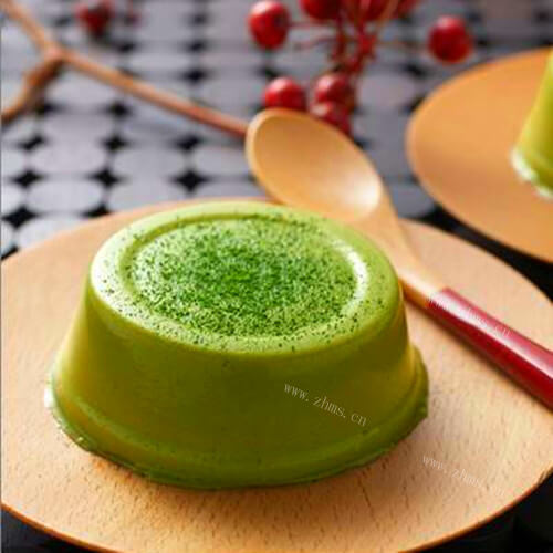 美味沙棘果冻抹茶卷