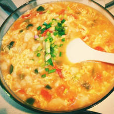 鲜香白菜虾仁疙瘩汤
