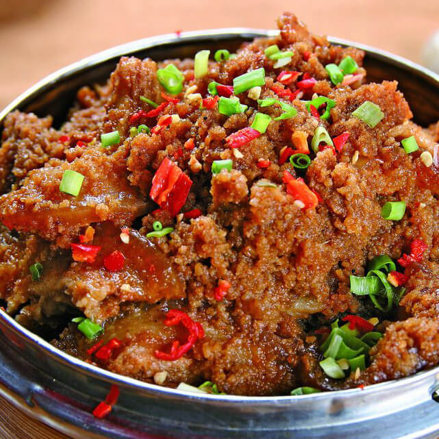 滑嫩洛宁粉蒸肉
