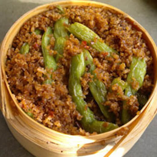 美味粉蒸扁豆