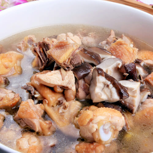 美味土豆香菇炖鸡腿
