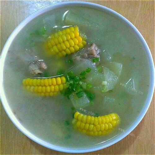 冬瓜玉米排骨汤