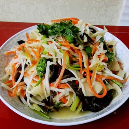 清淡素菜拼