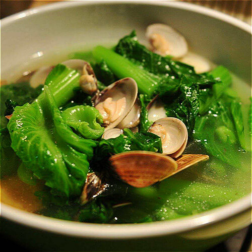 美味的芥菜汤