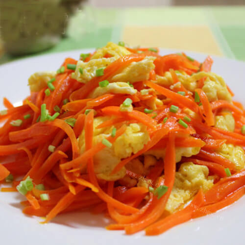 美味红萝卜炒鸡蛋