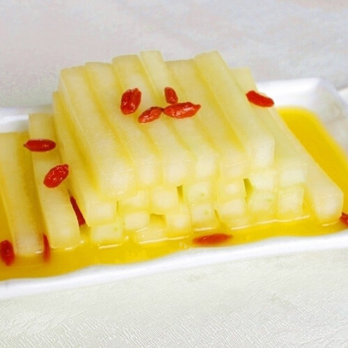 美味甜脆橙汁冬瓜