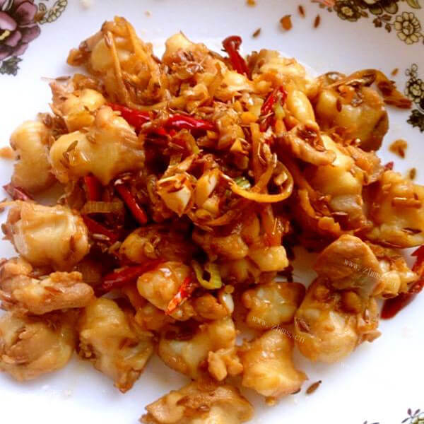 香脆可口孜然鸡脆骨