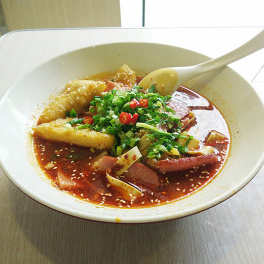 迷恋麻辣杏鲍豆油皮