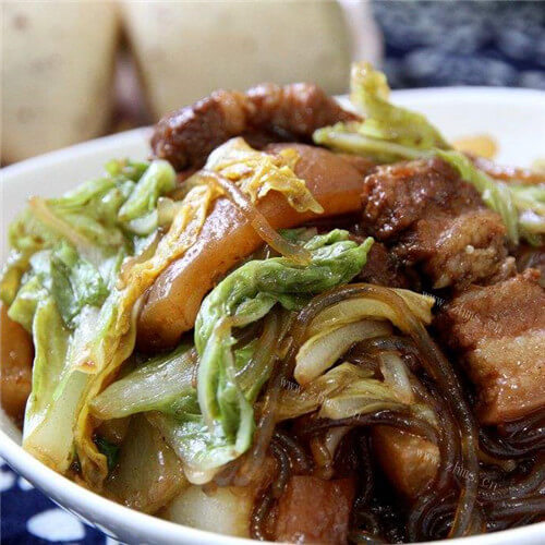 猪肉白菜炖粉条