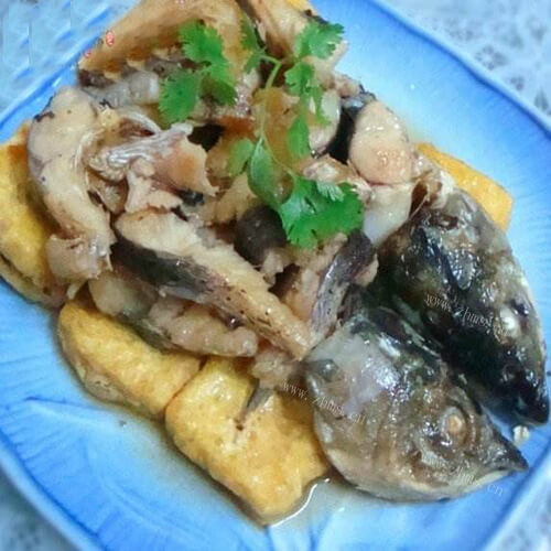 好吃的油豆腐焖鱼腩