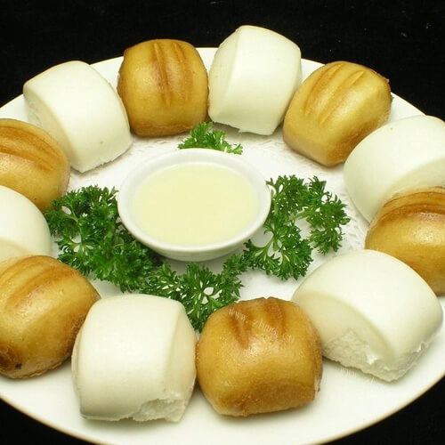 美味的奶酥小馒头