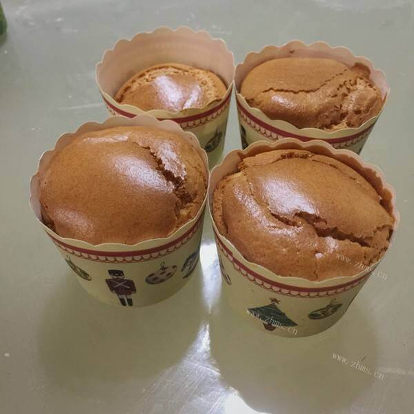 美味的空气炸锅版戚风蛋糕
