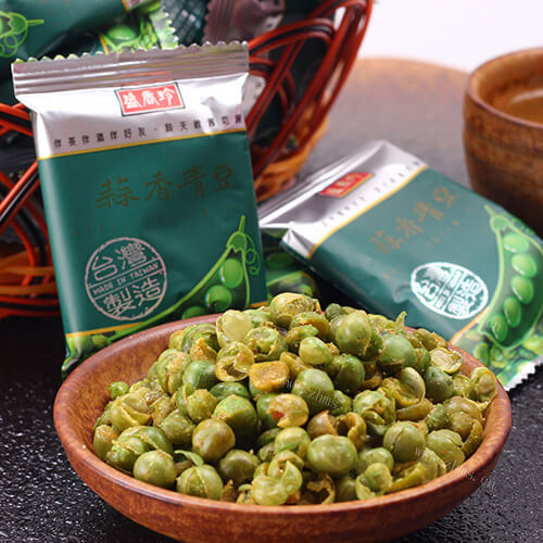 可口零嘴蒜香青豆