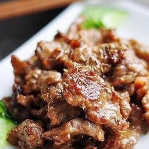 清香盐炸牛肉
