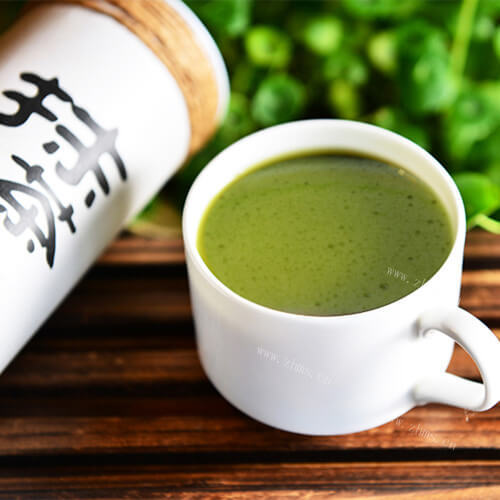 甜甜的蜂蜜抹茶奶绿奶茶