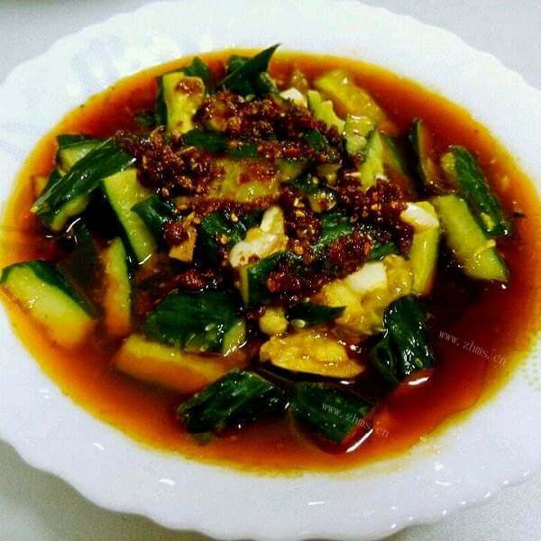 劲辣的美味爽脆淹黄瓜