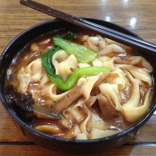 地道的山西刀削面