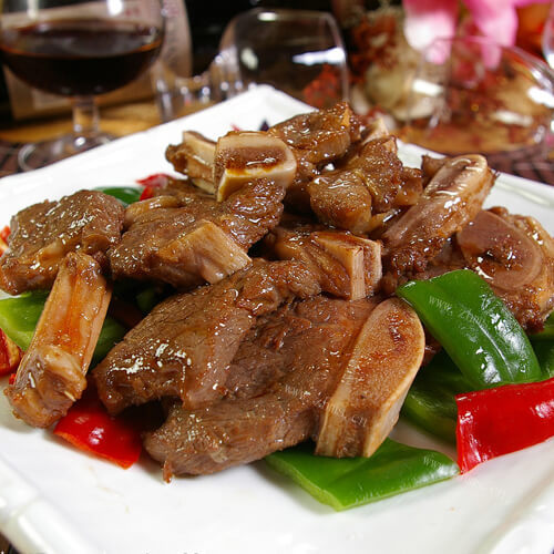 下饭菜生炒豉椒骨