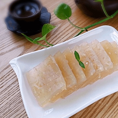 清甜的黄片糖马蹄糕