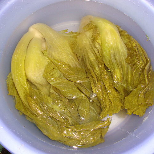 超级好吃的农家酸菜