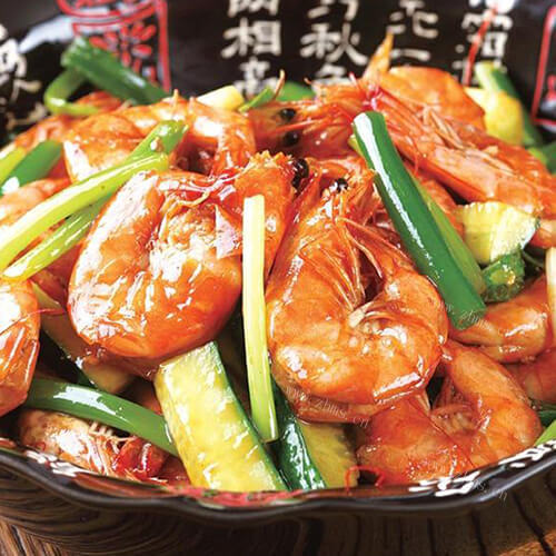 好吃的焖大虾