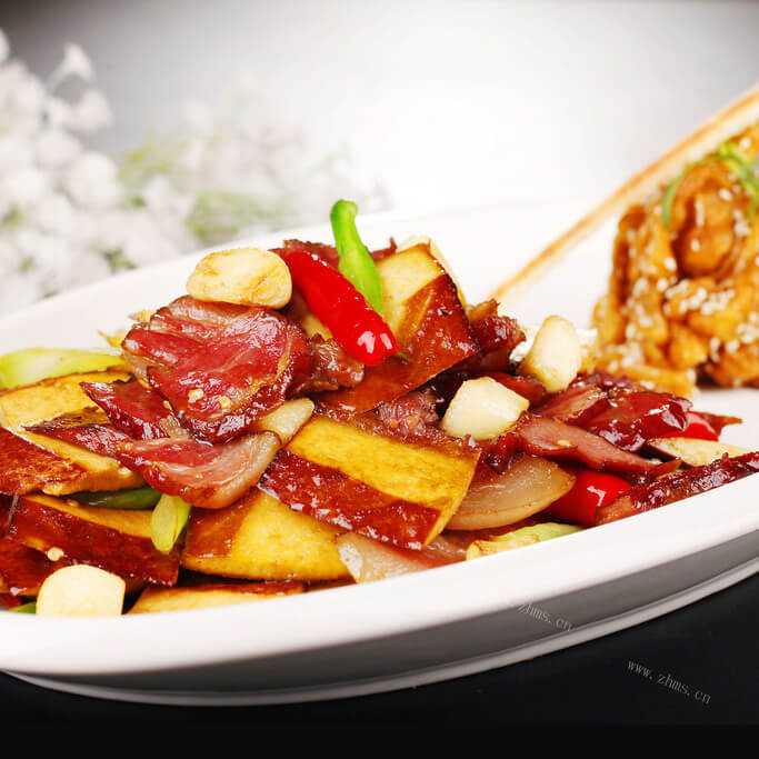 家常腊肉豆腐干