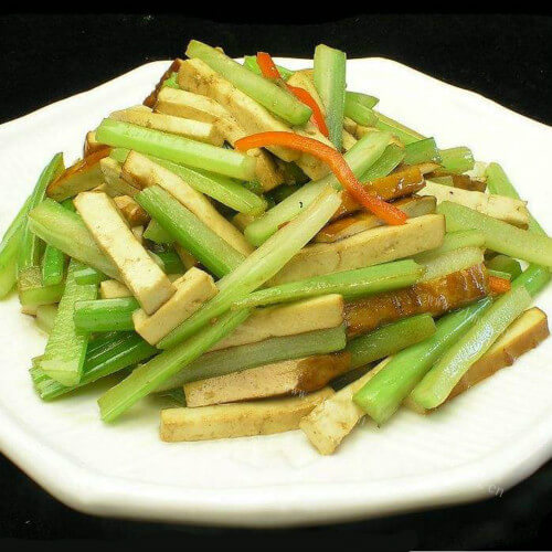 芹菜炒香干