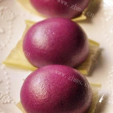 美味芋头紫薯馒头