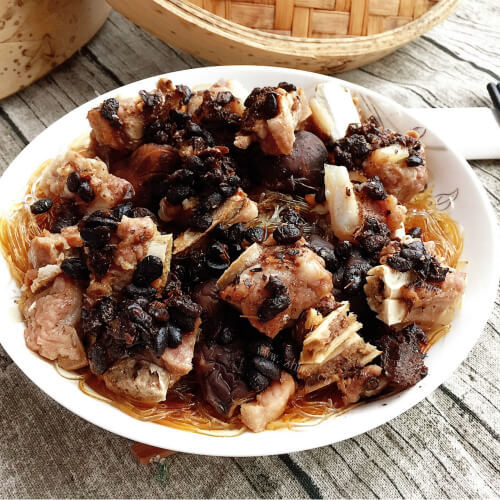 豆豉蒸排骨