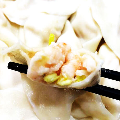 美味虾仁瘦肉馅