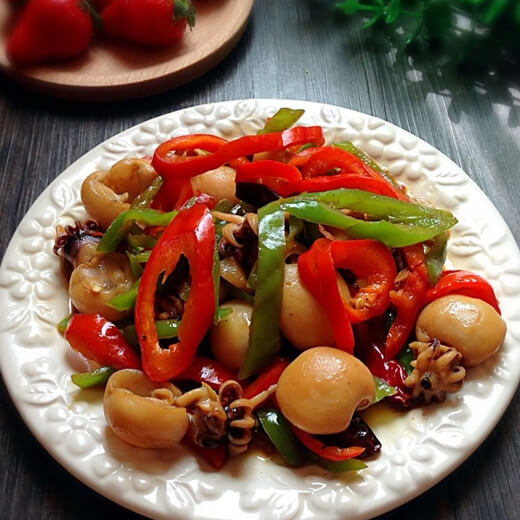 家常爆炒青菜