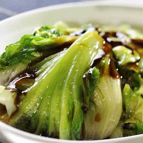 简单版耗油生菜